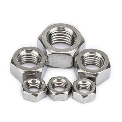 ASTM A194 SS 304 316 Paslanmaz Çelik Kaynak Somunları DIN 934 M1-M10