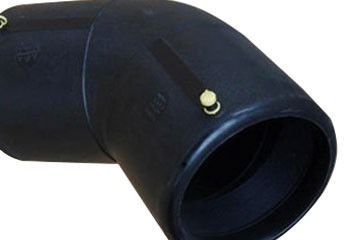 Su için 45 Derece HDPE Dirsek Elektrofüzyon Parçaları