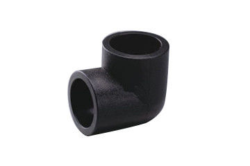 Su Sanitasyon Butt 90 ° Dirsek HDPE Boru Ek Parçaları