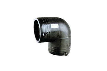 HDPE boru bağlantılarının dış çevre 90 ° elektrofüzyon pe dirseği