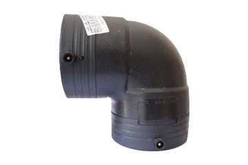 HDPE boru bağlantılarının dış çevre 90 ° elektrofüzyon pe dirseği