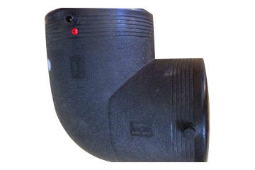 HDPE boru bağlantılarının dış çevre 90 ° elektrofüzyon pe dirseği