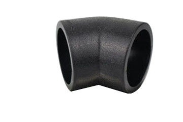 Kesme suyu besleme borusunda uzama HDPE boru bağlantı parçalarının 45 ° alın dirseği