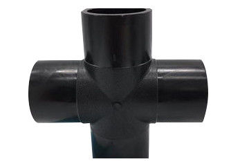 Mikro yağmurlama sulama çelik kelepçe soket çapraz HDPE boru bağlantı parçaları