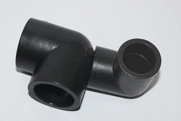 JIS Aşınma Direnci 1/8 &quot;Dirsek HDPE Boru Bağlantı Parçaları
