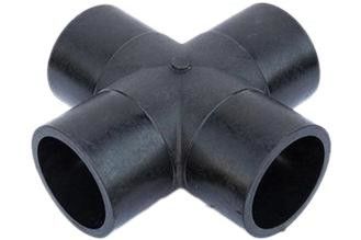 Vida Bağlantılı Termoplastik Reçine HDPE Çapraz Tee