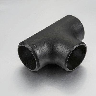ASME B16.9 WPB Karbon Çelik Boru Ek Parçaları Tee Sıcak Galvanizli