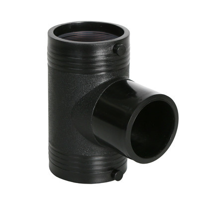DN280 Sdr11 HDPE Elektrofüzyon Tee Mühendislik Boru Ek Parçaları