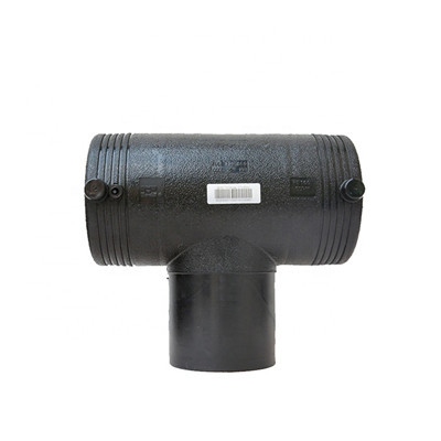 Pn16 Sdr11 HDPE Boru Ek Parçaları Elektrofüzyon Tee Boru Hattı